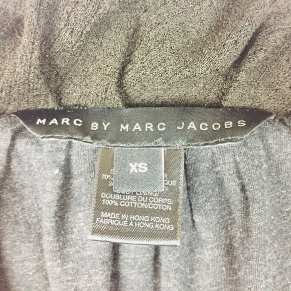 Marc by Marc Jacobs Jacket Cardigan XS Black Full - Picture 7 of 8